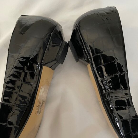 B2 (Browns) Black Flat Open Toe Women’s Shoes  S - 7 (37) - Picture 8 of 9